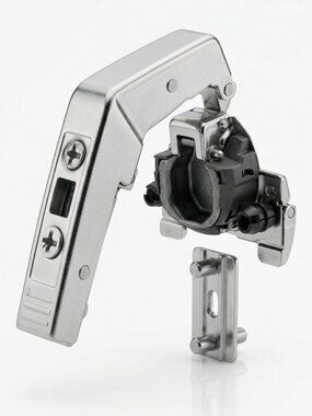 Blum 79B3493 Nickel Clip Top 15-Degree  Angle Inserta Cabinet Door Hinge